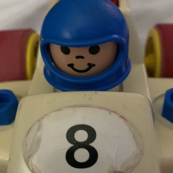 Vintage Fisher Price "take apart racer car". - Picture 2 of 4